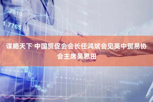 谋略天下 中国贸促会会长任鸿斌会见英中贸易协会主席吴思田